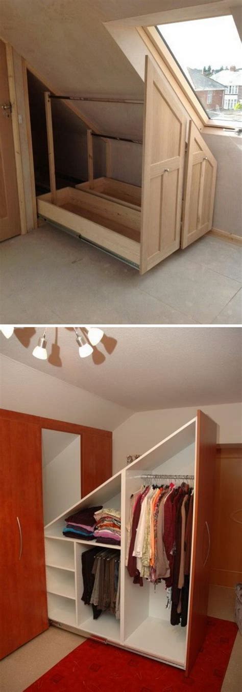 20 Clever Storage Ideas For Your Attic Hative