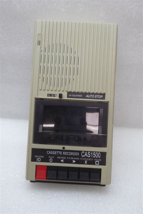 Califone Cas1500 Cassette Playerrecorder Ebay