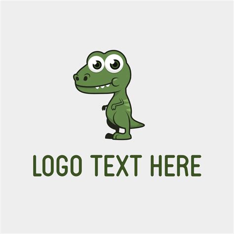 Cute Dino Logo Brandcrowd Logo Maker