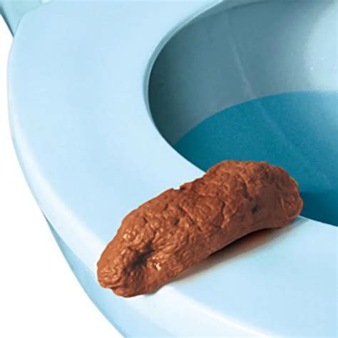 April Fools Day Props Loftus Gross Party Pooper Fake Poo Toy Brown