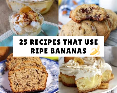 Recipes That Use Ripe Bananas Just A Pinch