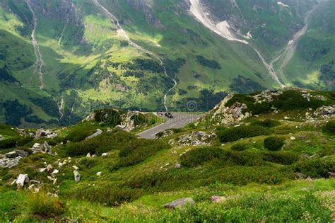 Scenic Mountain Landscape Along A Panoramic Grossglockner High Alpine