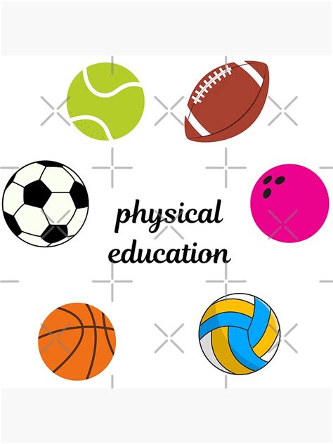Physical Education School Subject Pack Poster For Sale By Uniiquue