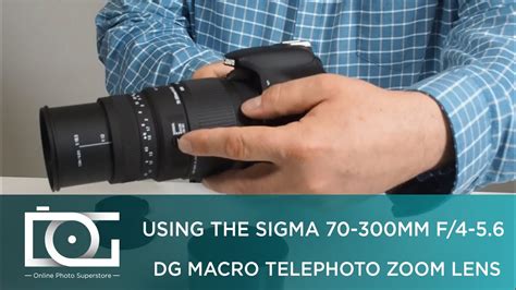 Unboxing Review Sigma 70 300mm F4 56 Dg Macro Telephoto Zoom Lens