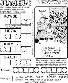 Unscrambling the letters is not only fun, it may even make you or your students better spellers. jumble word puzzle | Word Jumble Puzzles Printable ...