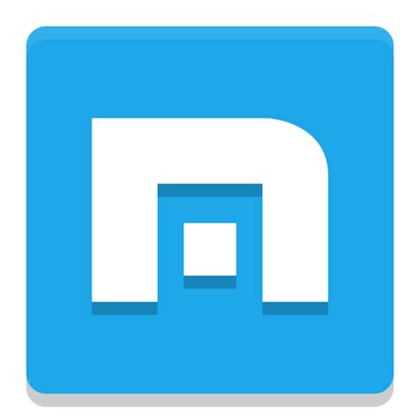Maxthon Browser Social Media And Logos Icons