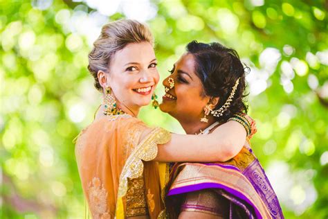 Lesbian Indian Wedding Erica Camille Photography
