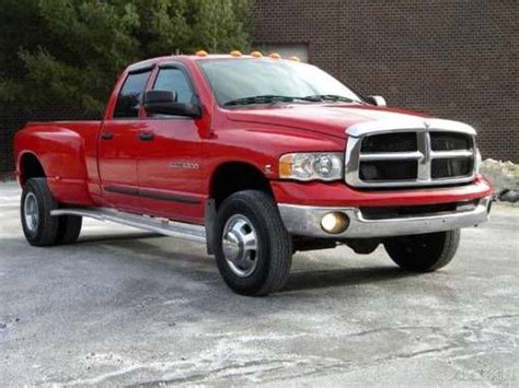 We tested the 5.9 powertrain last year in a 3500 dually and found it lacking in power and overall gear ratio spread when compared to the diesel setups available from chevy and ford. Find used 2004 Dodge Ram 3500 4x4 SLT Crew Cab Dually ...