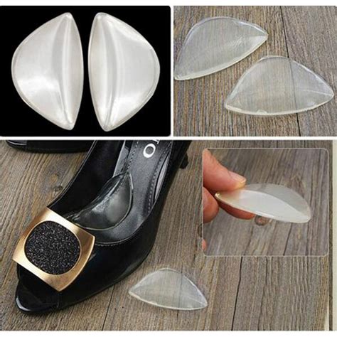 1pair 1Pair Womens Big Size Silicone Gel Arch Support Shoe Inserts Foot