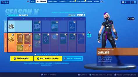 Fortnite Season 10 Battle Pass Skins To Tier 100 Yond3r Ultima Knight And Catalyst