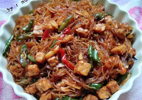 Soto ayam bihun merupakan salah satu jenis hidangan soto ayam yang paling aman bagi semua anggota keluarga. Resep Bihun,Tempe Masak Kecap - Foody Bloggers