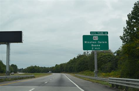 Interstate 77 North Elkin To Virginia Aaroads North Carolina