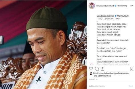 Meski menghormati upaya hukum, persekutuan gerej. Choky Sitohang Kirim Pesan ke Ustaz Abdul Somad - MataMata.com