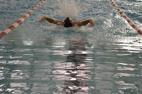 Bhs Swim Team Competes In District Tournament Shows Improvement The