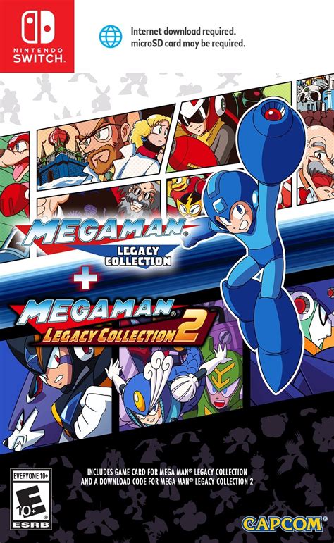 Køb Mega Man Legacy Collection 1 2 Import Nintendo Switch