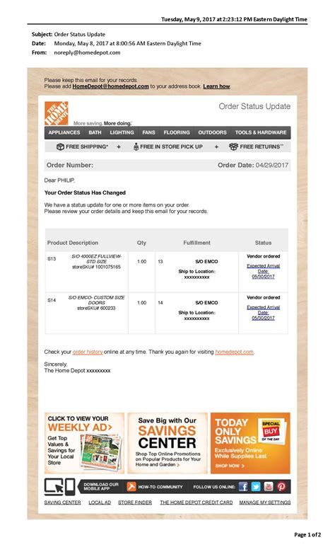 Get free delivery on over 1 million eligible online items. Home Depot Order | Hound Dog Digital Marketing
