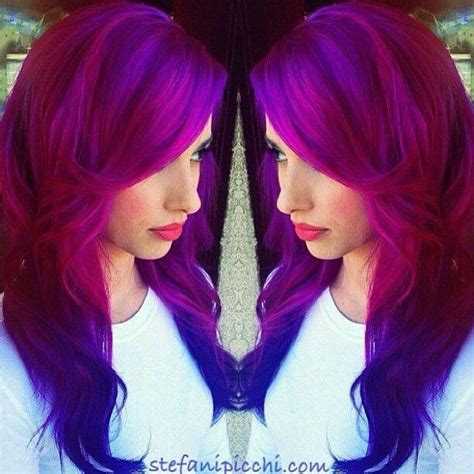 Customarily, cool people have eyes that are blue, gray, or green and have blond, brown, or black hair with blue, silver, violet and ash undertones. Deep Pink hair with purple undertones and blue ends with ...