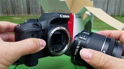 Canon Rebel Eos T7i Tutorial With Demos Part 1 Youtube