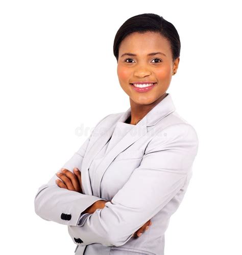3249 African American Business Woman Arms Crossed Stock Photos Free
