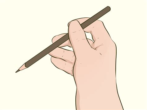 Simple Ways To Hold A Pencil For Drawing WikiHow