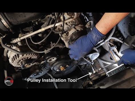 Removal Installation Of A Power Steering Pulley YouTube