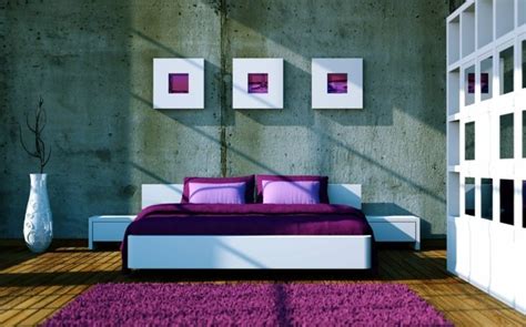 Man hat eine tolle mischung aus lilanuancen für alle wänden in diesem raum schlafzimmer ideen in lila. lila schlafzimmer bedeutung - bedpetscheap
