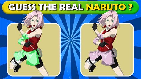 Guess The Real Naruto Characters Naruto Quiz Part 2 Youtube