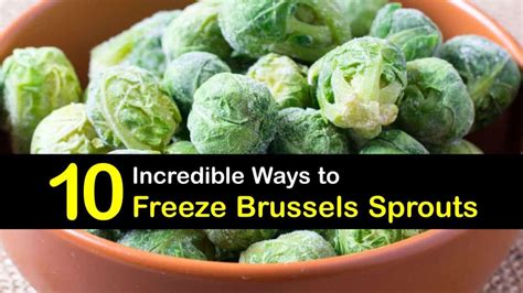 Tips For Freezing Brussels Sprouts Tricks For Storing Brussels