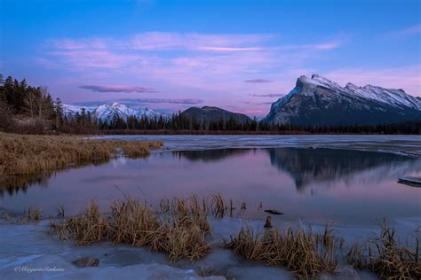 Vermillion Lake Sunset Banff National Park Alberta Canad Flickr
