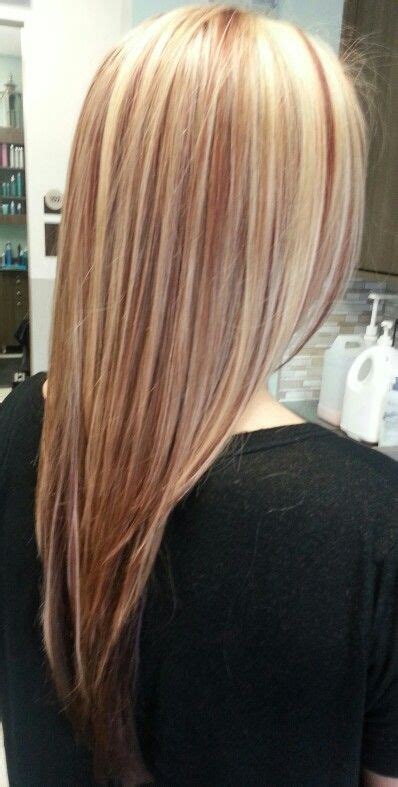 The 25 Best Blonde With Red Highlights Ideas On Pinterest Blonde