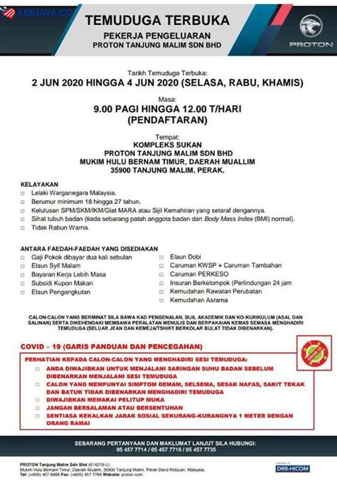 Jawatan kosong terkini di majlis bandaraya iskandar puteri (mbip) disember 2020. Iklan Jawatan Kosong Proton • Kerja Kosong Kerajaan