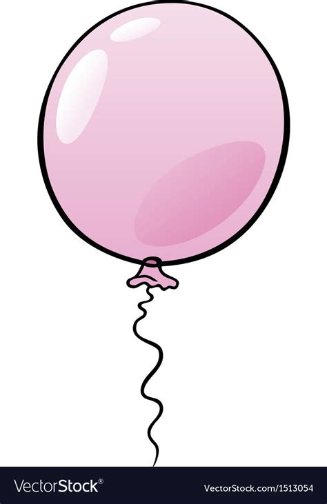 Balloon Clip Art Cartoon Royalty Free Vector Image