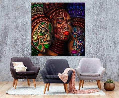African Wall Art Africans Art Woman Art Etsy