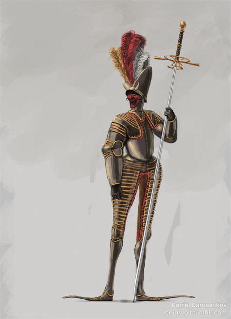 An Unsightly Knight By Cruorvolt On Deviantart