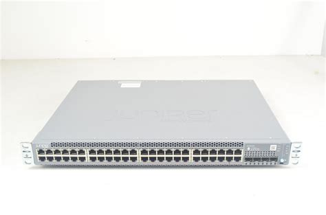 Juniper Ex3400 48p 48 Port 4x Sfp 1gb L3 Poe Network Switch W 2x Ps