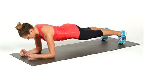 Printable Core Workout Popsugar Fitness