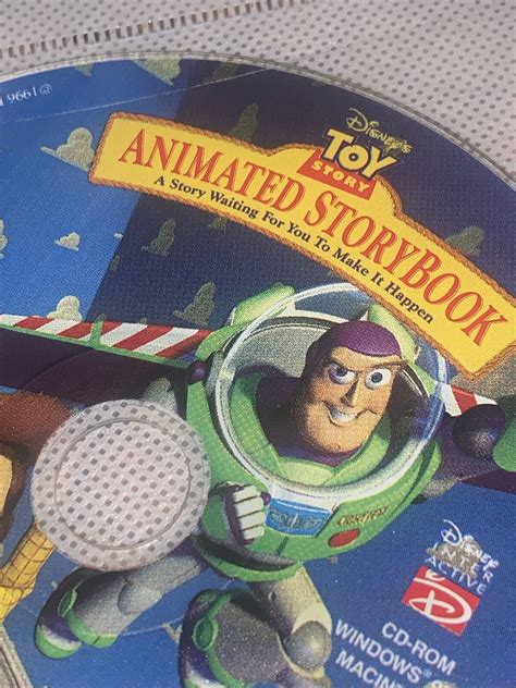 Disney S Toy Story Animated Storybook Pc Mac Cd Rom Only Game 1996 Pixar 44702000418 Ebay