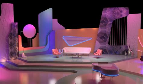 Artstation Tv Studio Set Design