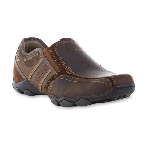 Free delivery and returns on ebay plus items for plus members. Skechers Men's Diameter-Zinroy Leather Loafer - Brown