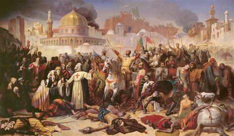 Taking Of Jerusalem By The Crusaders 15th July 1099 1847