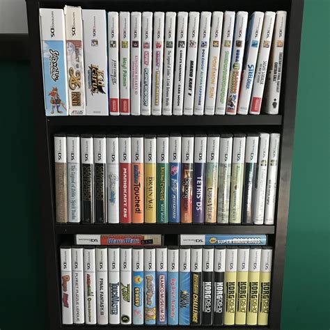 Most Of My Ds3ds Collection So Far Been Playing Around With Sorting