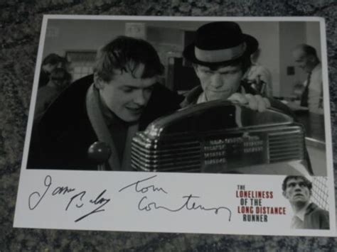 Tom Courtenay And James Bolam Actors 10x8 Photo Signed By Both Ebay