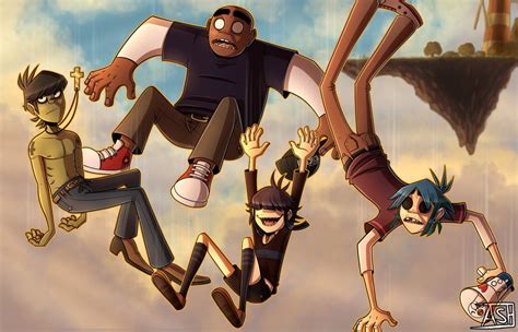 Gorillaz Phase 2 by Ashesfordayz on DeviantArt