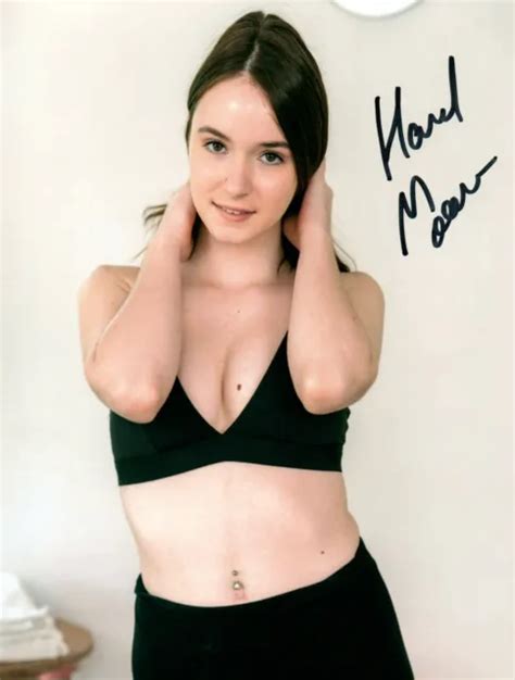 Hazel Moore Super Sexy Hot Adult Model Signed X Photo Coa Proof