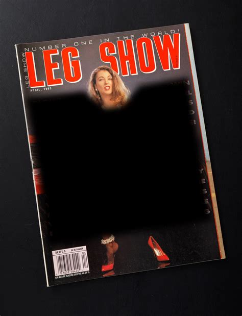 Leg Show Magazine April Vintage Issue Pin Ups Etsy