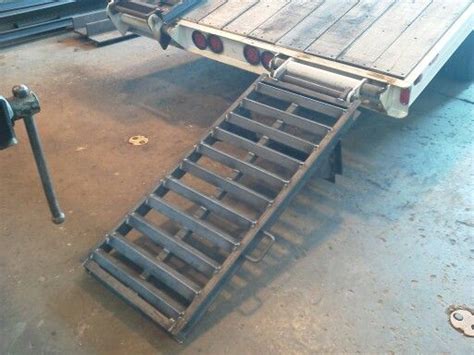 Pin By Wes Mizer On Trailer Trailer Ramps Car Trailer Ramps Trailer Diy