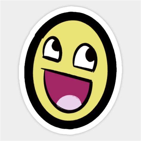 Roblox Smiley Face Roblox Sticker Teepublic