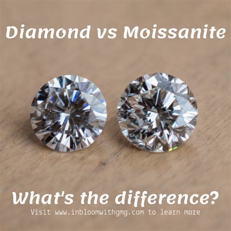 Diamond Vs Moissanite Whats The Difference In Bloom With Gmg