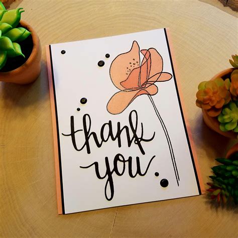 How To Make Handmade Thank You Cards