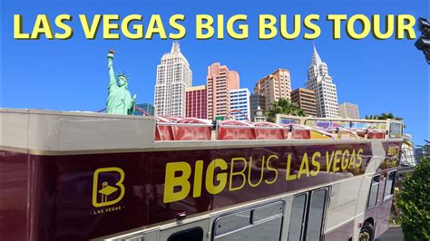 Las Vegas Big Bus Tour 4k Youtube